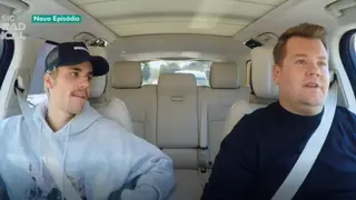 James Corden aprende a dançar com Justin Bieber: "Se eu tivesse feito essa coreografia terias dito que era horrível"
