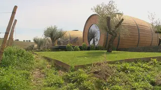 Quinta no Douro com quartos em pipas de vinho recebe prémio internacional