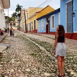 Marta Cabrita em Cuba, Trinidad