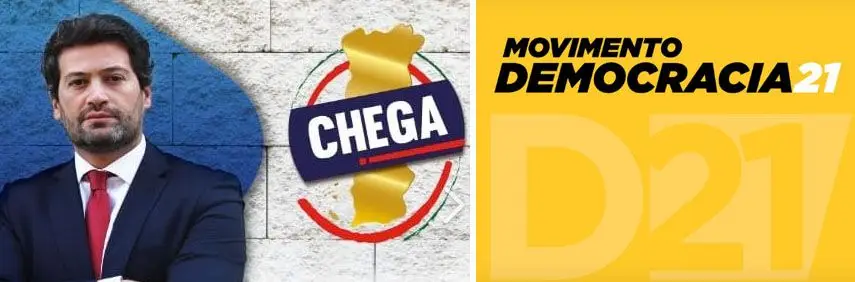 Visão | Chega, de André Ventura, e Democracia 21 avançam ...